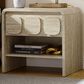 Modway Toscana 1 Drawer and Shelf Nightstand in Travertine, , large