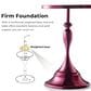 Furniture of America Gleam Round End Table in Polished Purple and Orange, , large