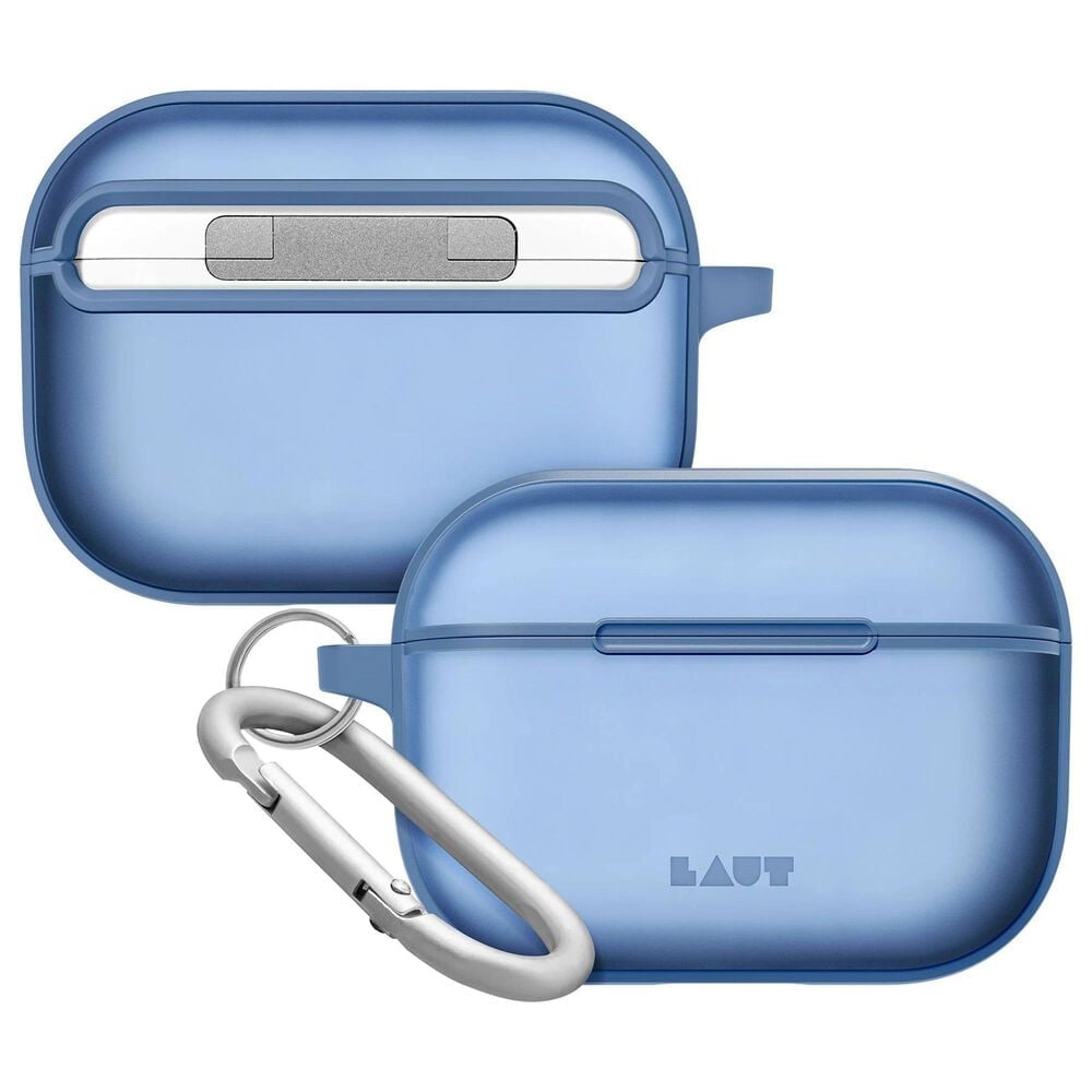 LAUT Huex Protect Case for AirPods Pro &#40;1st &amp; 2nd Generation&#41; in Ocean Blue, , large