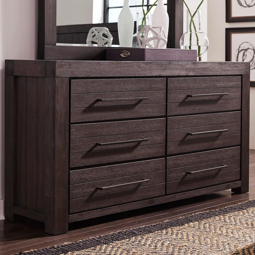 Urban Home Heath 6-Drawer Dresser in Basalt Grey, , large