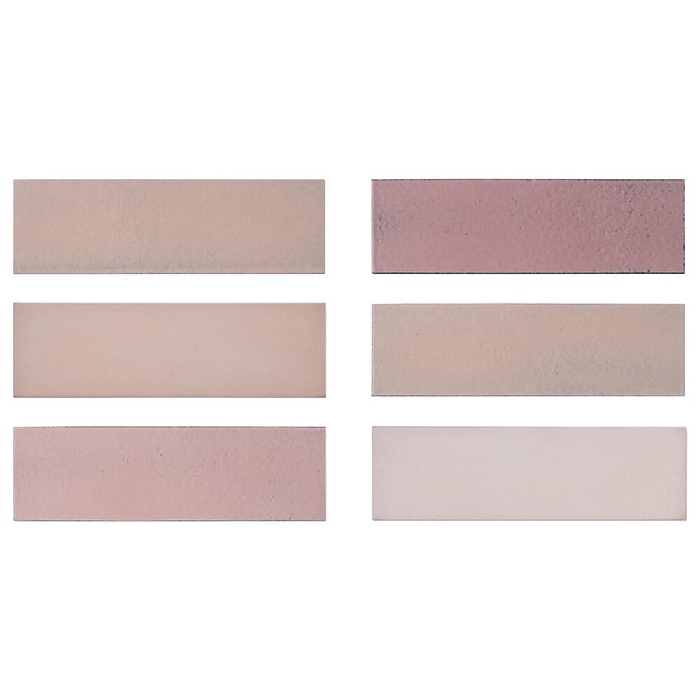 Soho Studio ColorHues Terra Blend 2" x 8" Cement and Lava Stone Tile, , large