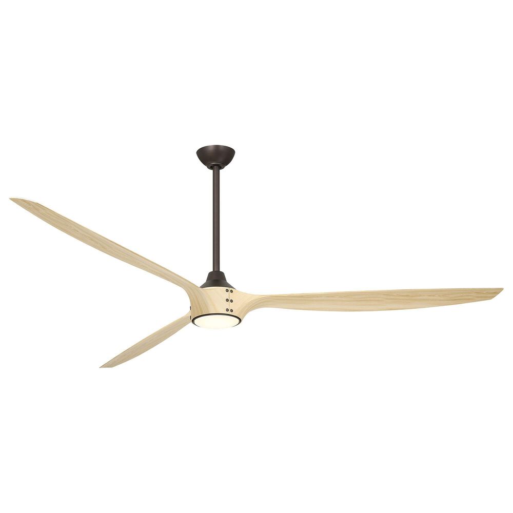 Minka-Aire Pierce 84" LED Smart Ceiling Fan in Dark Bronze, , large