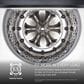 LG 5.5 Cu. Ft. Top Load Mega Capacity Smart Washer in White, , large