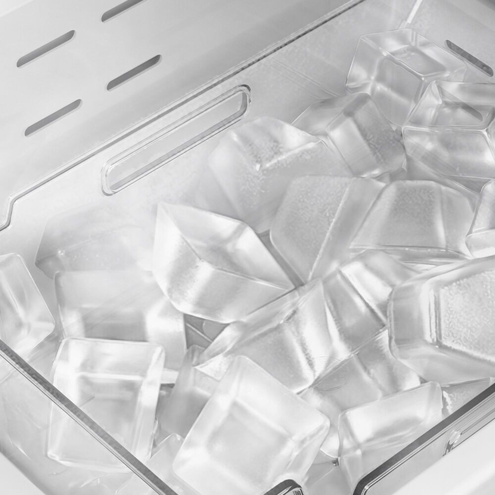 Samsung Bespoke AI 25 Cu. Ft. French Door Refrigerator with Zero Clearance Fit and In-Door Tall Water Dispenser in Fingerprint Resistant Stainless Steel, , large