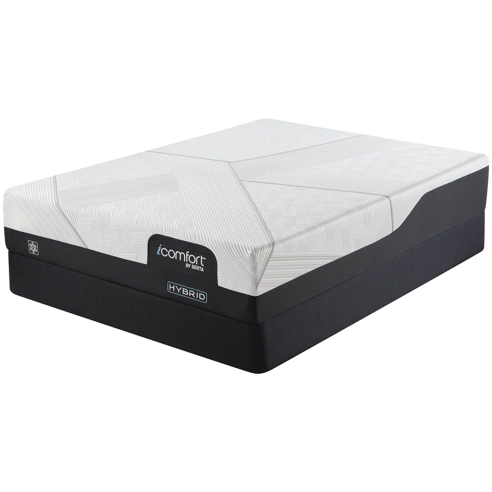Serta iComfort Hybrid CF1000 Medium Queen Mattress with High Profile Box Spring, , large