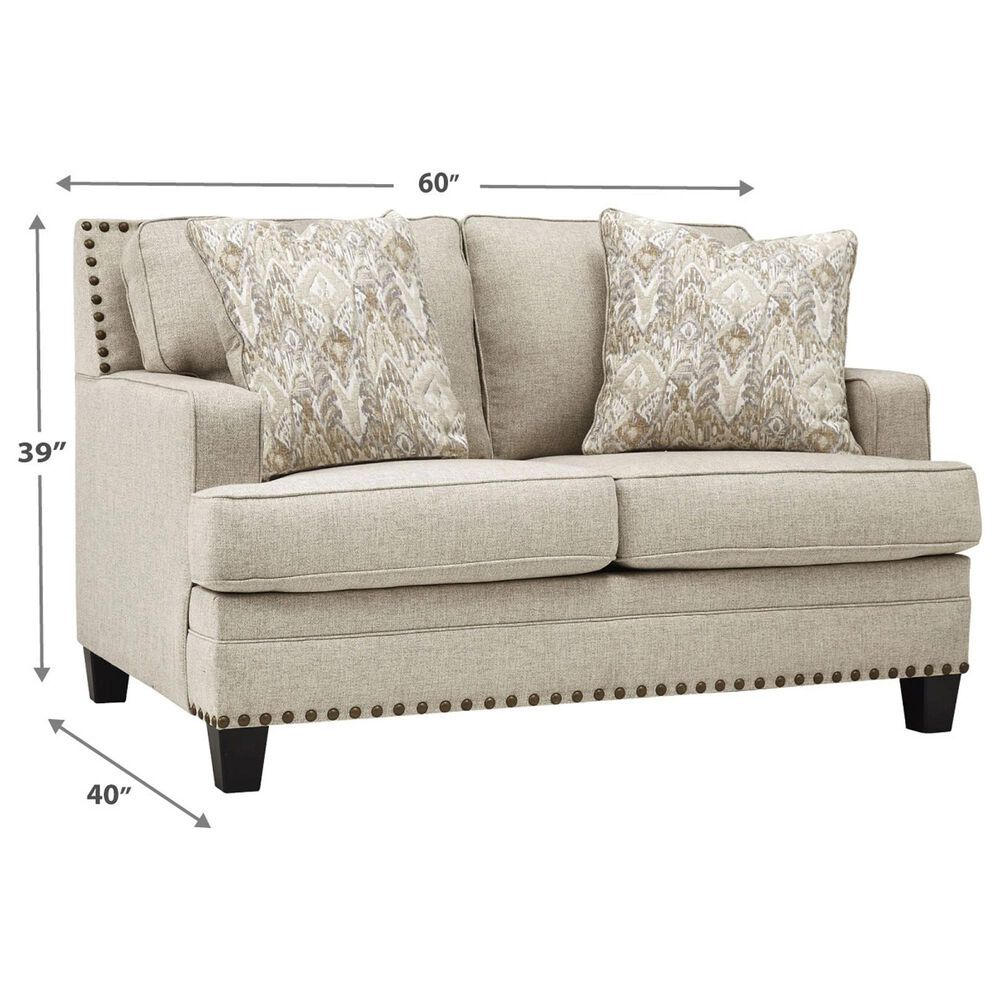 Ashley Clareddon 2-Piece Living Room Set in Linen, , large