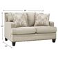Ashley Clareddon 2-Piece Living Room Set in Linen, , large