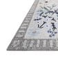 Rifle Paper Co. Palais PAL-03 7"6" x 9"6" Stone and Grey Area Rug, , large