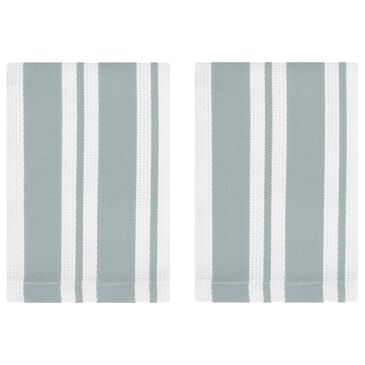 Mukitchen Basket Weave Dish Cloth in Misty Gray (Set of 2), , large