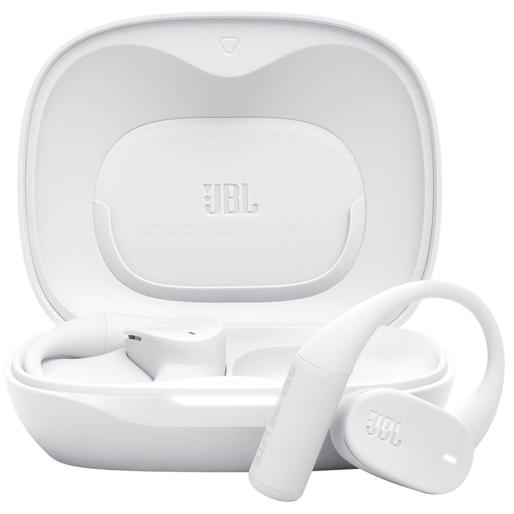 JBL Sense Lite True Wireless Open-Ear Headphones in White, , large