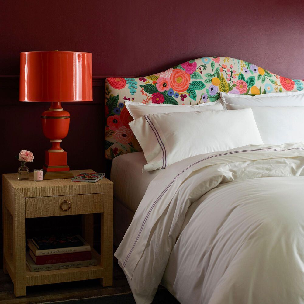 Rifle Paper Co Crafted by Cloth &amp; Company Mayfair Twin Headboard in Garden Party, , large