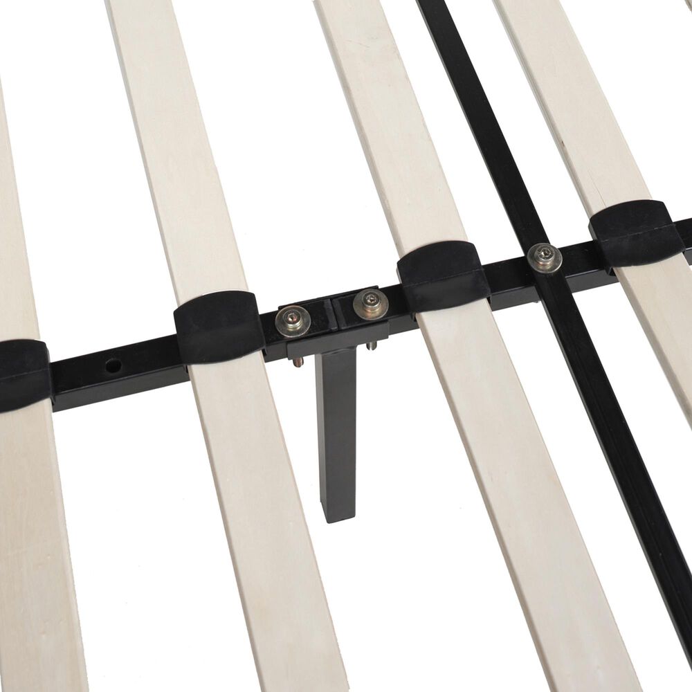 Jennifer Taylor Home Aspen Queen Upholstered Platform Bed in Ash Rose, , large