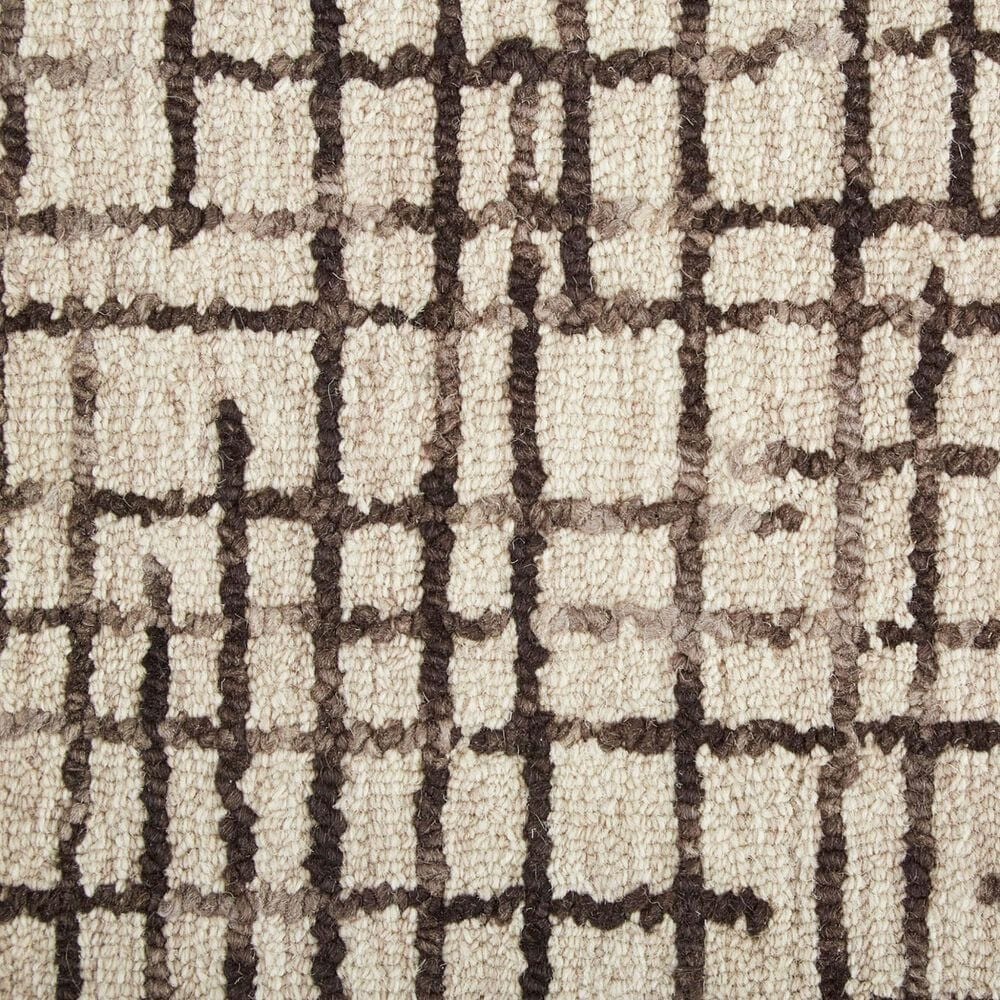 Feizy Maddox 5&#39; x 8&#39; Beige and Brown Area Rug, , large