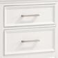 New Heritage Design Andover 2 Drawer Nightstand in White, , large