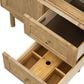 James Martin Vanities Laurent 36" Single Bathroom Vanity in Light Natural Oak with 3 cm Arctic Fall Solid Surface Top and Rectangular Sink, , large