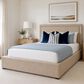 Simeon Collection Kennedy Queen Storage Panel Bed in Balanced Fossil, , large