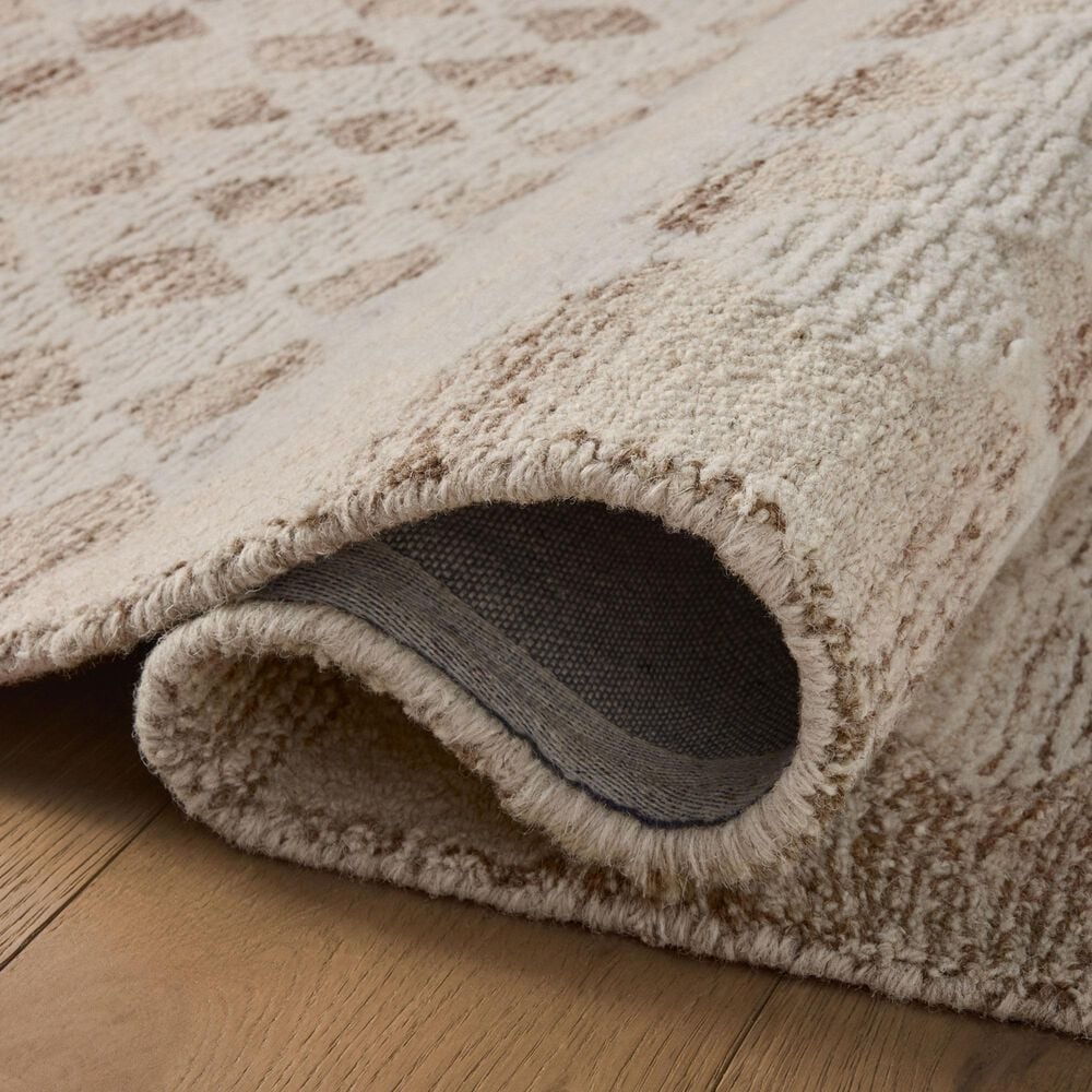 Loloi Rae Natural and Ivory 2&#39;6&quot; x 9&#39;9&quot; Runner, , large
