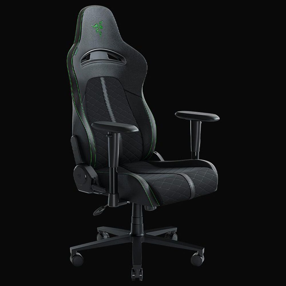 Razer Enki X Essential Gaming Chair in Black and Green, , large