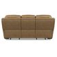 Flexsteel Cade Leather Power Reclining Sofa in Sand, , large