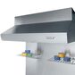 Wolf 60" x 38" Backsplash with Warming Racks in Stainless Steel, , large