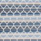 Safavieh Cabana CBN333M 6"7" Round Blue and Grey Indoor/Outdoor Area Performance Rug, , large