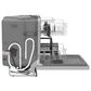 GE Appliances 24" Built-In Pocket Handle Dishwasher with 3-Rack in Fingerprint Resistant Stainless Steel, , large