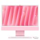 Apple 24-Inch iMac with Retina 4.5K display: Apple M4 Chip with 8-core CPU and 8-core GPU 16GB Unified Memory, 256GB SSD in Pink (Latest Model), , large