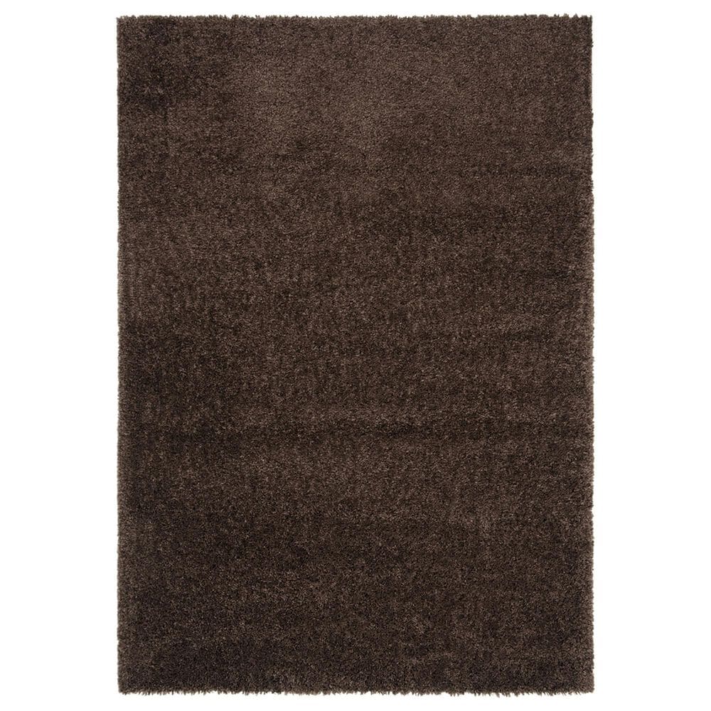 Safavieh August Shag 10" x 14" Brown Area Rug, , large