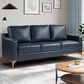 Lifestyle Solutions Fletcher Stationary Sofa in Navy Blue, , large