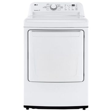 LG 7.3 Cu. Ft. Ultra Large Capacity Gas Dryer with Sensor Dry Technology in White, , large