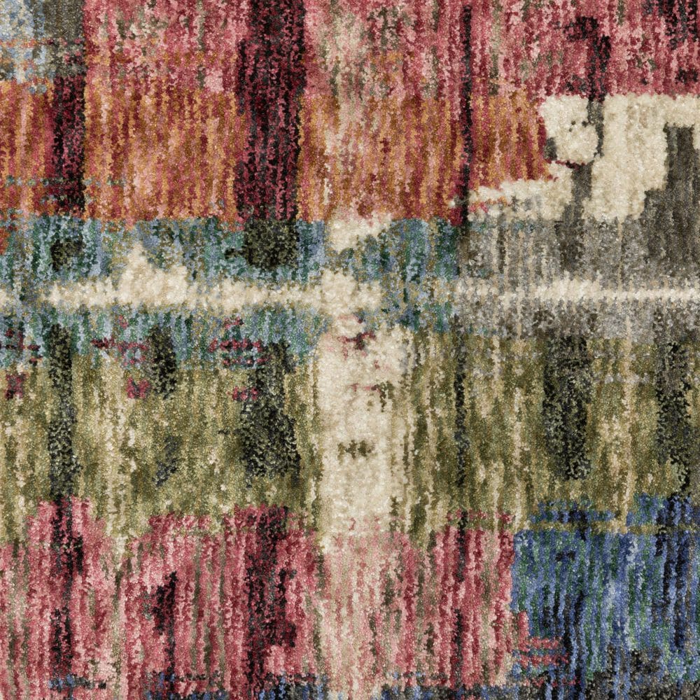 Oriental Weavers Tisdell TIS12 Multicolor 2'3" x 7'6" Runner, , large