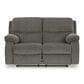 Ashley Scranto Manual Reclining Loveseat in Brindle, , large