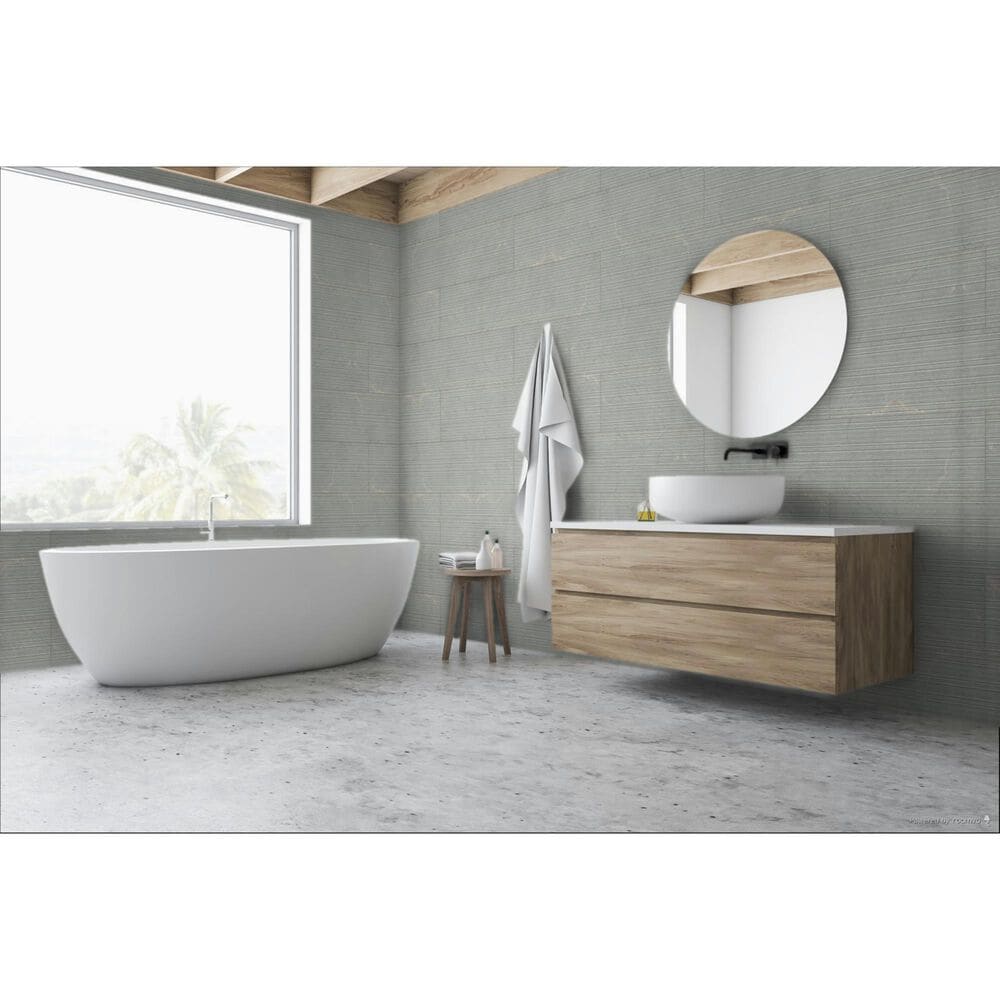 Emser Terramor Grigio 12&#39;&#39; x 47&#39;&#39; Porcelain Tile, , large
