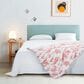 Duke Imports Strawberry Cow Plush Throw in Pink, , large