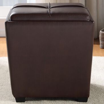 OSP Home Rockford Storage Ottoman in Cocoa, , large