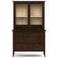 Stickley Furniture Hudson Valley Two-Door Hutch in Dark Roast, , large