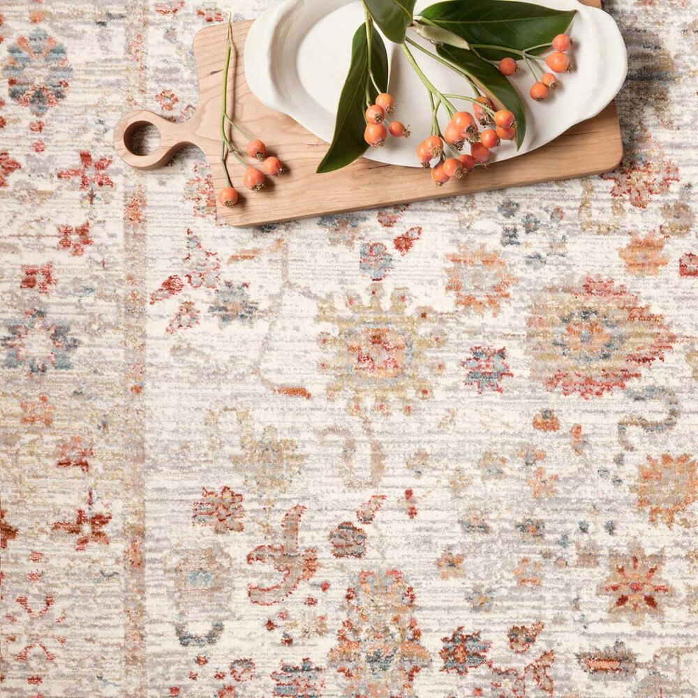 Loloi Claire CLE-05 3&#39;7&quot; x 5&#39;1&quot; Ivory Area Rug, , large