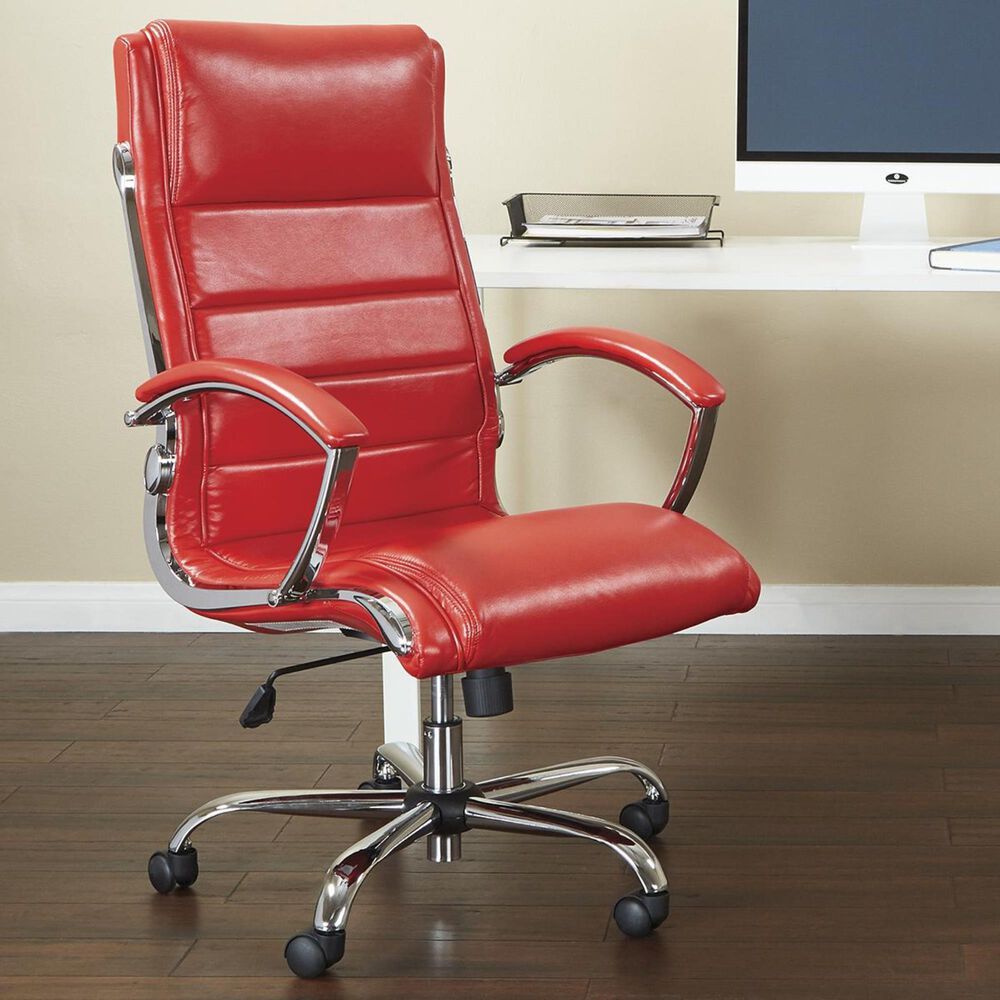 Valor Living FL Series Executive Chair in Red, , large