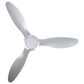 HOMLUX 52" Indoor Ceiling Fan with LED Light in Silver, , large