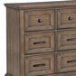 New Heritage Design Mariana 9-Drawer Dresser in Vintage Mocha, , large