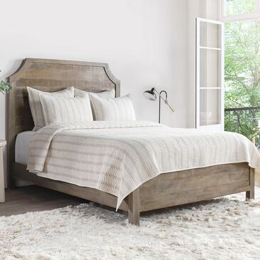 Classic Home Abram 4-Piece King Quilt Set in Eggshell, , large
