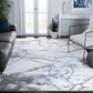 Safavieh Craft 9" x 12" Ivory Grey and Blue Area Rug, , large