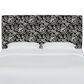 Rifle Paper Co Crafted by Cloth & Company Elly Full Headboard in Canopy Black/Cream, , large