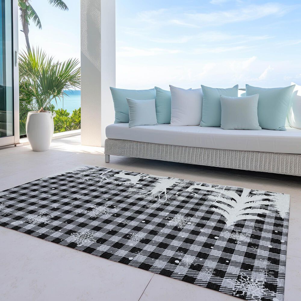 Dalyn Rug Company Wonderland WN32 5&#39; x 7&#39;6&quot; Gray Indoor/Outdoor Area Rug, , large