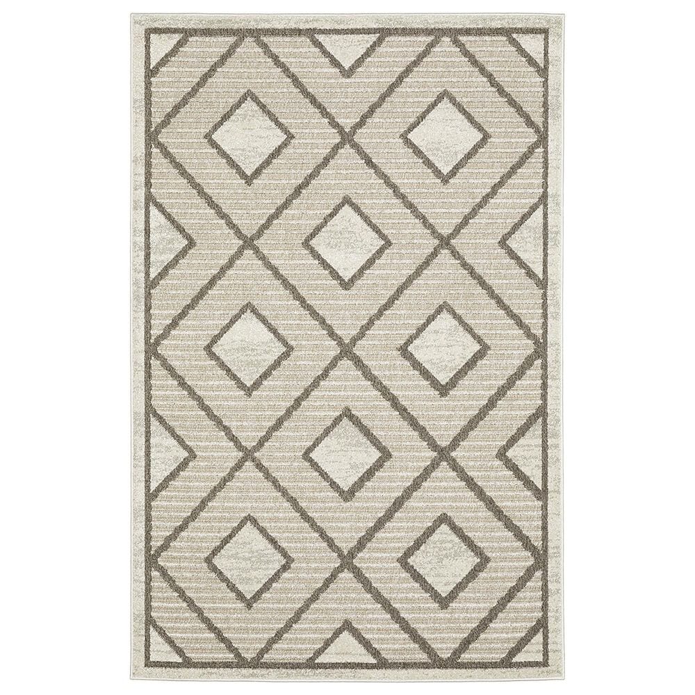Oriental Weavers Tangier TAN05 3"3" x 5" Beige Area Rug, , large