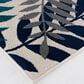 Central Oriental Terrace Tropic Blythew 2"6" x 7"3" Cloud and Metal Runner, , large