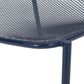 Hearth and Haven Kincaid Outdoor Stackable Mesh Chair in Navy (Set of 2), , large