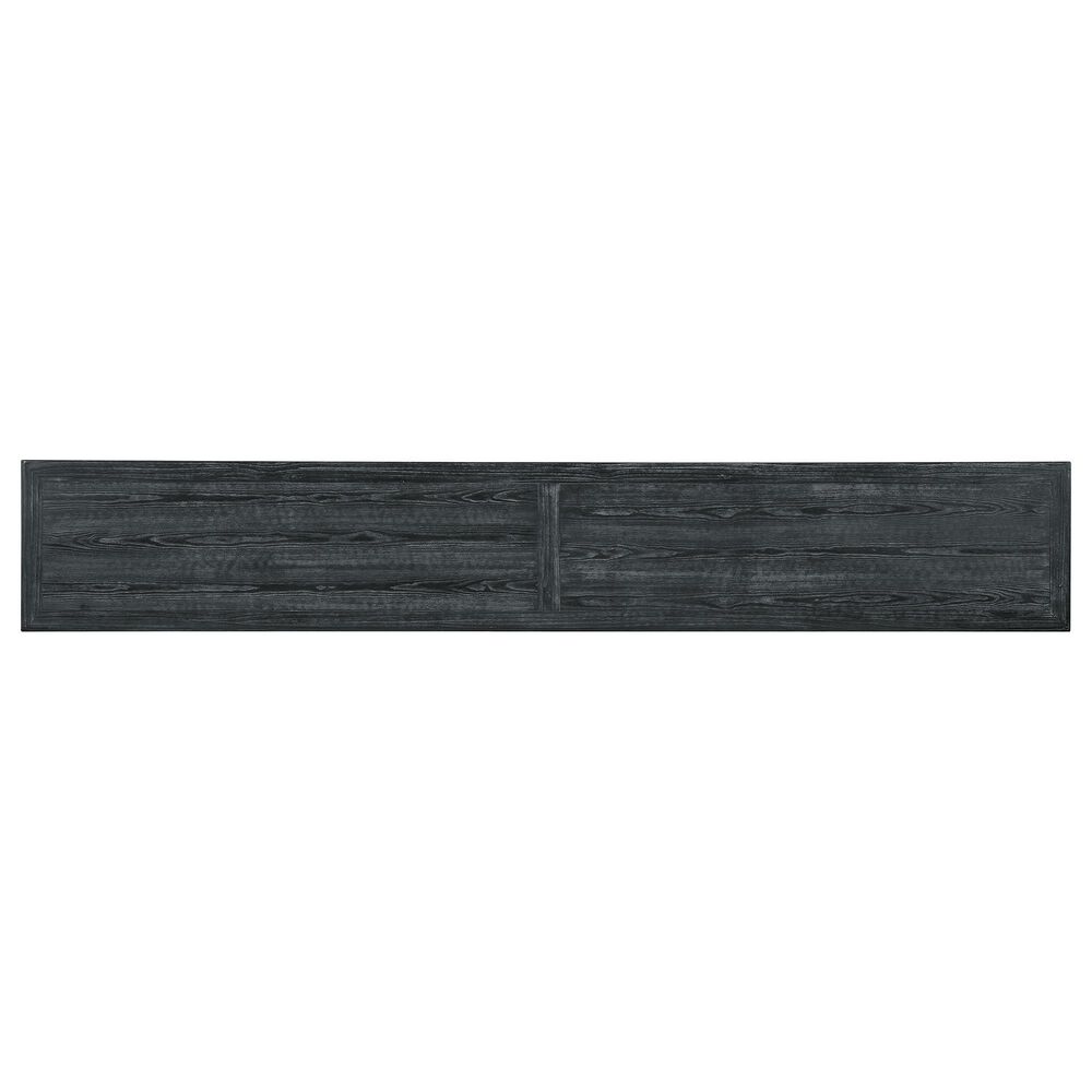 Hooker Furniture Melange Thunder Sofa Table in Dark Charcoal, , large
