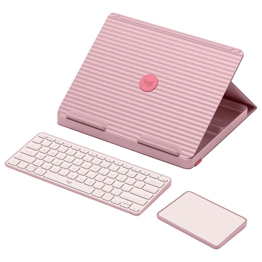 Logitech Casa Pop Up Desk in Bohemian Blush, , large