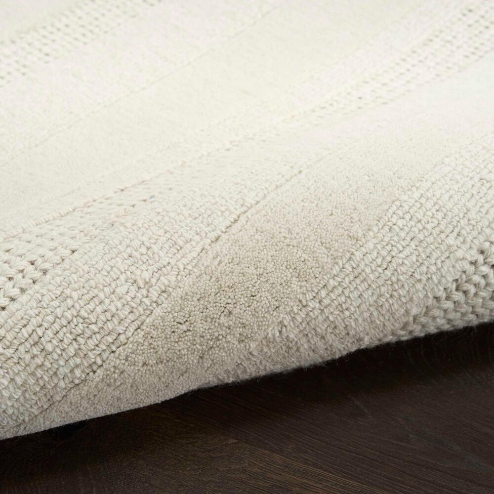 Nourison Pure Multi Weave Ivory 5&#39;3&quot; x 7&#39;3&quot; Area Rug, , large